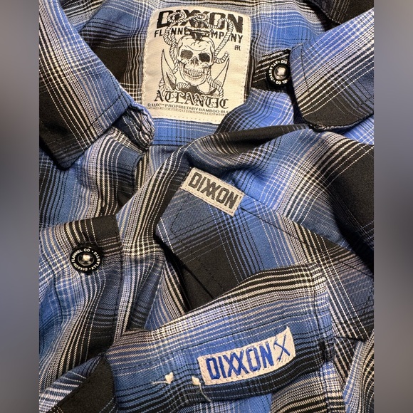 DIXXON “Atlantic” women’s bamboo short sleeve butt up - Picture 4 of 5